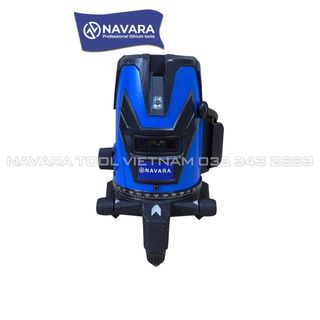 Máy cân mực NAVARA 601 laser 5 tia xanh bóng LED siêu sáng Có kèm chân