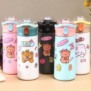 Bình Nước Inox Hình Gấu 500ml