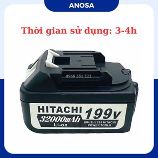 Pin Hitachi 199v, pin máy khoan chân pin thông dụng - pin 10 cell giá sỉ