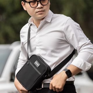Túi Đeo Chéo Canvas Dáng Hộp Thời Trang DV300