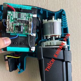 Máy khoan bê tông pin Makita 199v động cơ không chổi than, khoan bê tông 3 chức năng hàng cao cấp, bảo hành 12 tháng