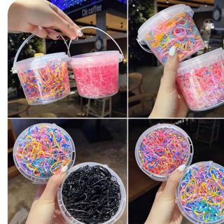 Hộp 1000 chun buộc tóc