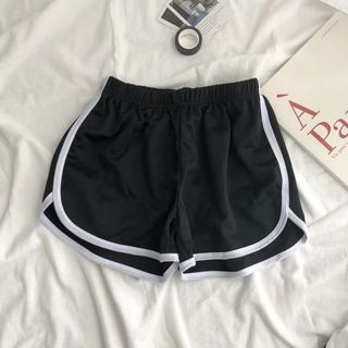 Quần đùi nữ, quần short viền đùi mặc ở nhà, đi thể dục