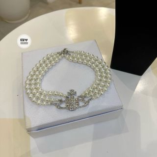 Vòng cổ ngọc trai hãng , dây chuyền ngọc đeo sát giá sỉ