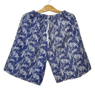 [HCM] Quần Short Nam Lưng Thun Đi Biển Chất Dù Tối Màu In Họa Tiết Cây Dừa FreeSize Từ 50 - 75kg