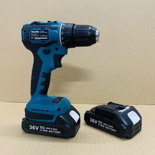 Máy khoan pin Makita 36v không chổi than sử dụng chân pin thông dụng