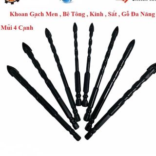 Mũi khoan đa năng 4 cạnh cao cấp