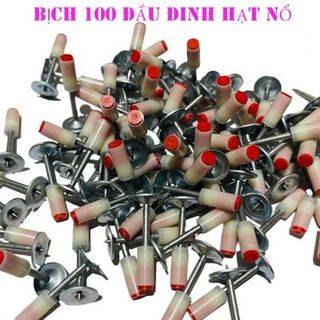 BỊCH 100 HẠT ĐINH NỔ DÙNG CHO SÚNG BẮN ĐINH