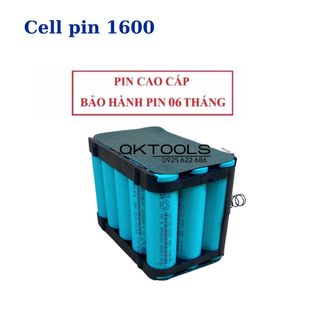 Pin máy khoan makita, pin 15 cell chân pin phổ thông, bin makita 6ah - cell pin 2000