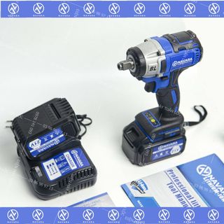 Máy siết bulong Navara NVR-6001, đầu bulong 2 trong 1, lực siết 380n.m, bảo hành chính hãng 12 tháng