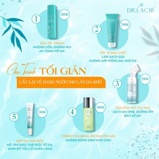 Sữa rửa mặt dịu nhẹ Dr Lacir