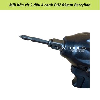 Mũi bắn vít 2 đầu 4 cạnh PH2 Berrylion