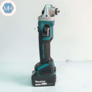 Máy mài pin Makita 199v, động cơ không chổi than, tặng lưỡi cưa xích