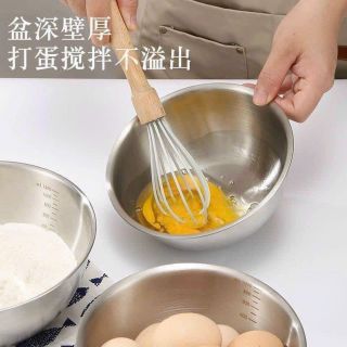 Bộ 3 Âu trộn inox