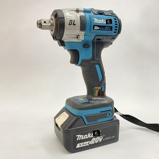 Máy siết bulong Makita, máy bắn bulong động cơ không chổi than sử dụng chân pin phổ thông