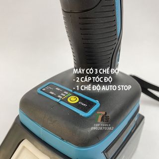 Máy siết bulong Makita, máy bắn bulong động cơ không chổi than sử dụng chân pin phổ thông