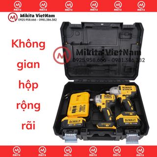 Máy siết bulong Dewalt 20v lực siết lớn 880Nm pin khủng động cơ không chổi than