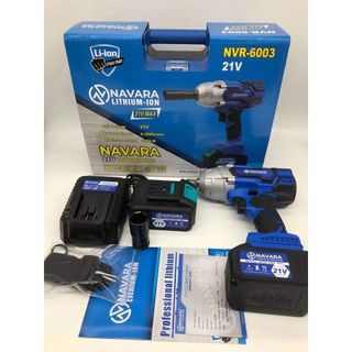 Máy siết bulong NAVARA NVR-6003 lực siết 880n.m cho sửa xe lưu động cần lực siết mạnh