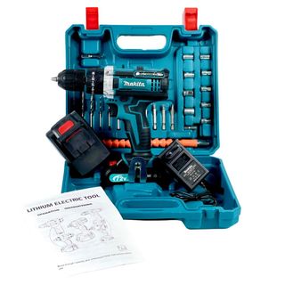 Máy khoan pin Makita 72 tặng phụ kiện 24 chi tiết