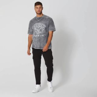 Áo thun cotton 4c nam, áo thun nam cao cấp, chất 100% cotton cao cấp xịn, dày dặn form xuông , tay lỡ - size từ 55kg - 85kg