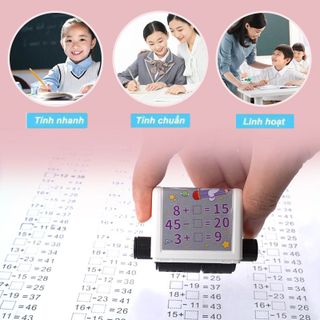 CON LĂN IN PHÉP TÍNH TOÁN HỌC MẪU MỚI