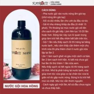 NƯỚC GỘI TÓC KAROSE 500ML