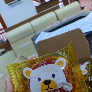 Bánh ăn sáng chà bông Gấu Đài Loan