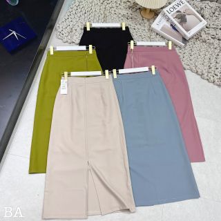 Chân Váy Suông Dáng Dài Chất KaKi Nhật Cao Cấp