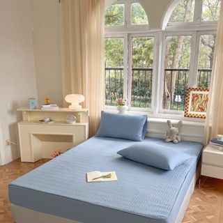 Bộ ga gối TICI trần bông