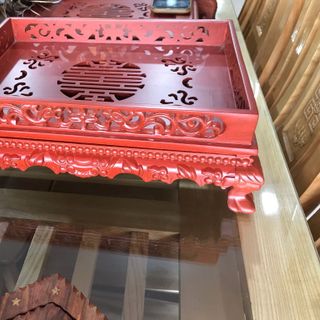 Khay trà gỗ hương cao cấp