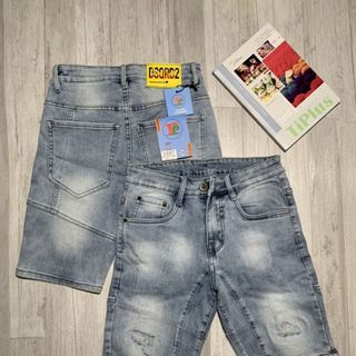 Short Jean Nam Cao Cấp . Quần Jean Có Thun Co Giãn, Mặc Rất Thoải Mái. Size 28 ,29, 30, 31, 32, (45kg - 72kg)