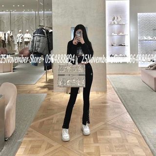 Túi Xách Nữ- Di. Or Size 41Cm -Màu Ghi-Bán Sỉ-Bán Buôn