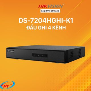 Đầu ghi hình 4 kênh Hikvision DS-7204HGHI-K1- Hàng chính hãng giá sỉ