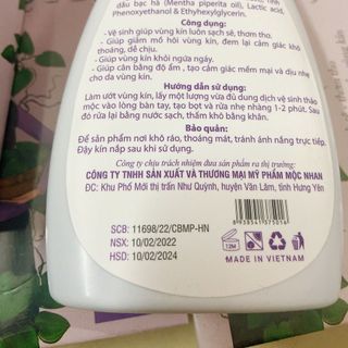 Dung Dịch Vệ Sinh Trầu Không