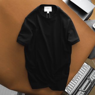 Áo thun cotton nam, áo thun nam cao cấp, chất Cotton Pique, thun polo pique phối dây viền mới cực nét - size từ 55kg - 85kg