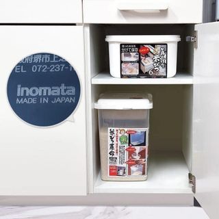 Thùng gạo 10kg nắp bật có bánh xe
