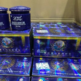 Kem dưỡng da Lijing hoa anh đào (cặp ngày-đêm)