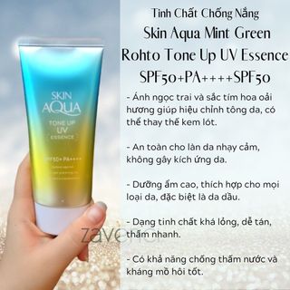 Kem chống nắng Skin Aqua Tone Up cho da nhạy cảm, hàng nội địa Nhật giá sỉ