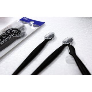 Set 3 dạo cạo lông mày cán dài KAI, hàng Nhật Bản