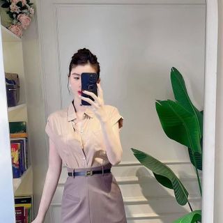 Chân váy Ôm Kaki Nhật Xịn Có Lót Trong