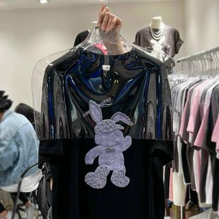 Áo thun nữ form rộng tay lỡ hàng đẹp hàng phụ kiện giá rẻ siêu xinh đáp thêu sẳn số lượng lớn giá sỉ tốt