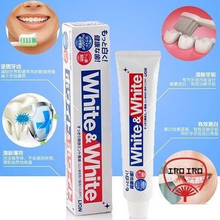 Kem đánh răng White and White, hàng nội địa Nhật Bản