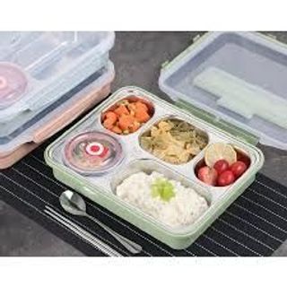 Hộp Cơm Văn Phòng Khay Inox 5 Ngăn giá sỉ