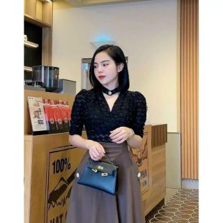Áo Cổ Ngọc Mềm Cao Cấp Mỏng Nhẹ