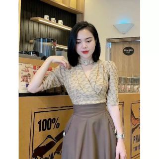 Áo Cổ Ngọc Mềm Cao Cấp Mỏng Nhẹ