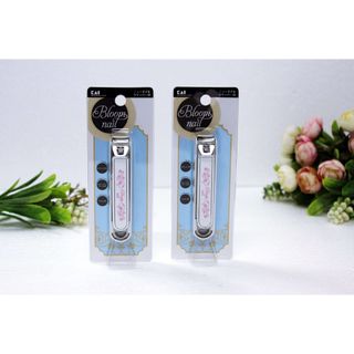 Bấm móng tay inox mẫu hoa văn KAI, cỡ lớn Hàng Nhật Bản