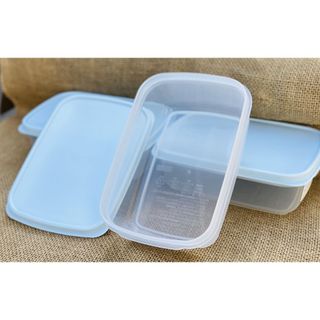 Hộp nhựa nắp déo 2200ml xanh mint nhập khẩu từ Nhật Bản