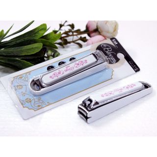 Bấm móng tay inox mẫu hoa văn KAI, cỡ lớn Hàng Nhật Bản
