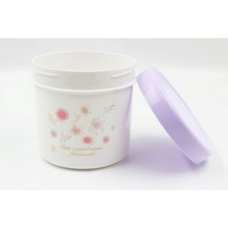 Hộp nhựa nắp vặn mẫu hoa 650ml, nhập khẩu từ Nhật Bản