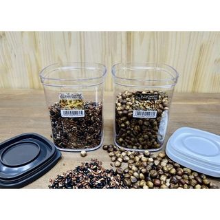 Hộp đựng thực phẩm khô Canister 520ml (Nắp trắng)